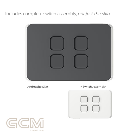 Iconic Switch Collection - Anthracite