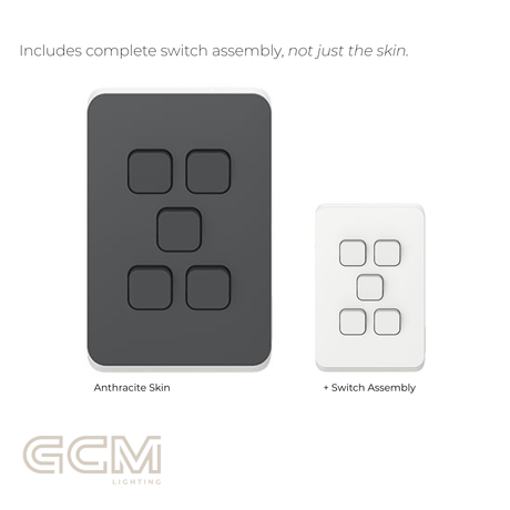 Iconic Switch Collection - Anthracite