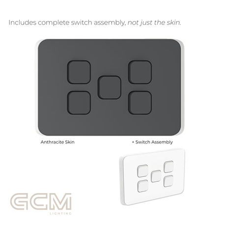 Iconic Switch Collection - Anthracite