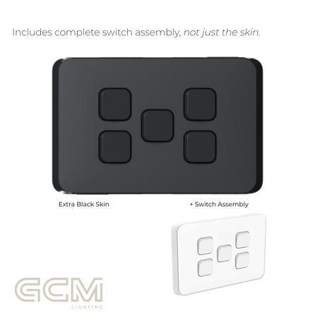 Iconic Switch Collection - Extra Black