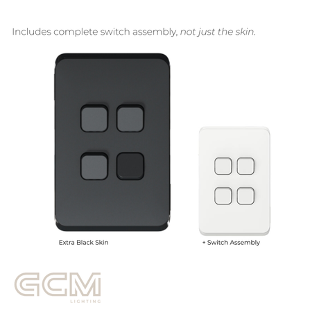 Iconic Switch Collection - Extra Black