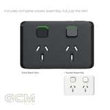 Iconic Socket Collection - Extra Black