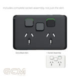 Iconic Socket Collection - Extra Black