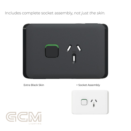 Iconic Socket Collection - Extra Black