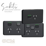 Iconic Socket Collection - Extra Black