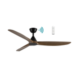 Seaforth DC ceiling fan - Teak Timber Finish
