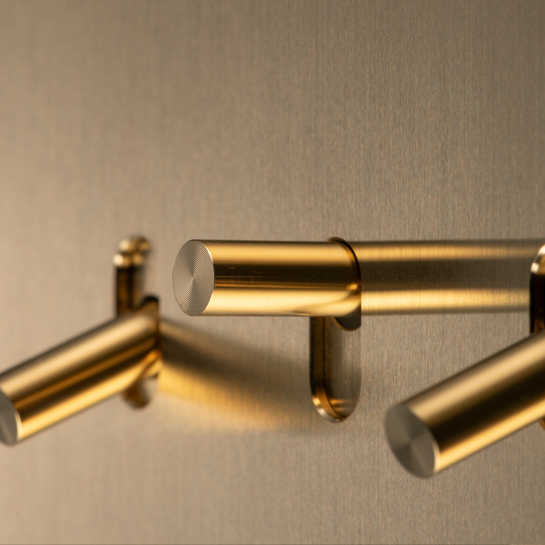 Solis T - Brushed Brass - Switch Collection