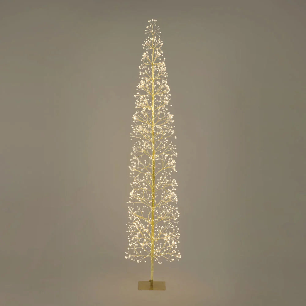 Celestial Light Up Tree 210cm with 1224 LED Twinkling Lights