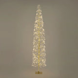 Celestial Light Up Tree 210cm with 1224 LED Twinkling Lights