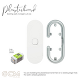 ZETR - 12 / Surface - Matte White Switch 1 - 4 Gang