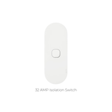 ZETR - 12 / Surface - Matte White 1 Gang Isolation Switch