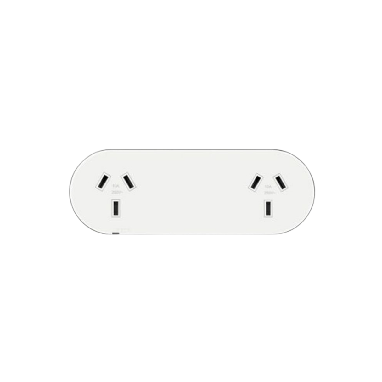 ZETR - 13 / Flush - Matte White Double Outlet