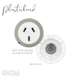 ZETR - 48 / Flush - Nickel Single Outlet