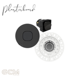 ZETR - 48 / Flush - Matte Black 1 Gang Isolation Switch