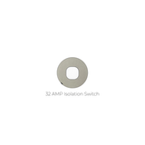 ZETR - 48 / Flush - Nickel & White 1 Gang Isolation Switch