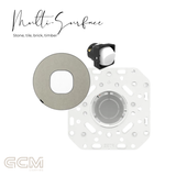 ZETR - 48 / Flush - Nickel & White 1 Gang Isolation Switch
