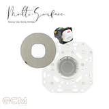 ZETR - 48 / Flush - Nickel & White 1 Gang Isolation Switch