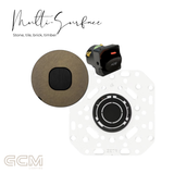 ZETR - 48 / Flush - Aged Brass & Black 1 Gang Isolation Switch