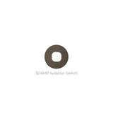 ZETR - 48 / Flush - Bronze & White 1 Gang Isolation Switch