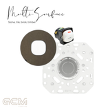 ZETR - 48 / Flush - Bronze & White 1 Gang Isolation Switch