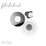 ZETR - 48 / Flush - Mirror Steel & White 1 Gang Isolation Switch