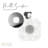 ZETR - 48 / Flush - Mirror Steel & White 1 Gang Isolation Switch