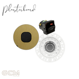 ZETR - 48 / Flush - Brass & Black 1 Gang Isolation Switch