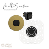 ZETR - 48 / Flush - Brass & Black 1 Gang Isolation Switch