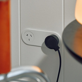 ZETR - 12 / Surface - Matte White Double Outlet