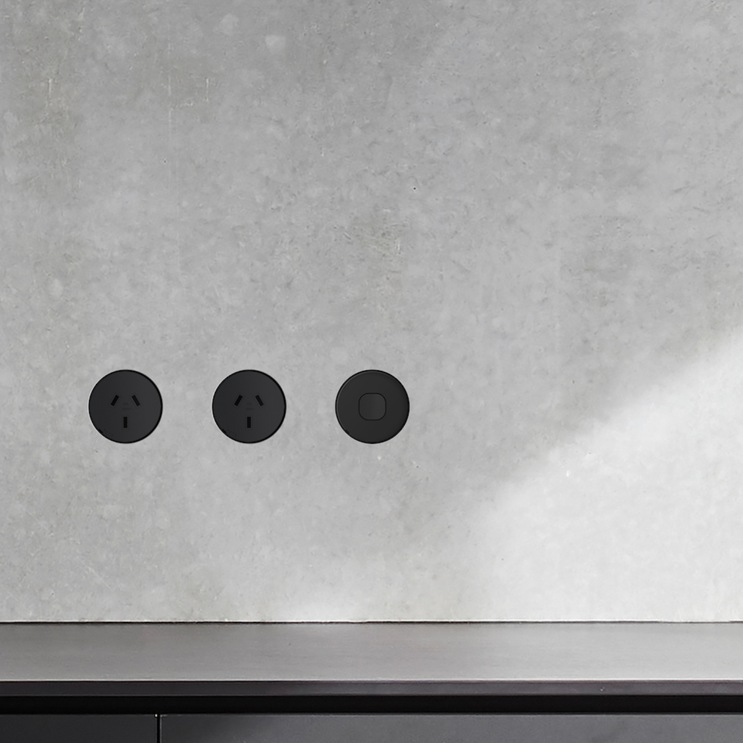 ZETR - 48 / Flush - Matte Black Single Outlet