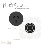 ZETR - 48 / Flush - Matte Black Single Outlet