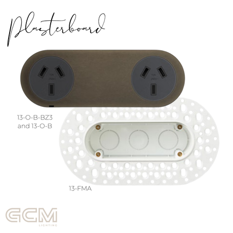 ZETR - 13 / Flush - Bronze Double Outlet
