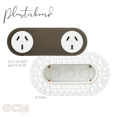 ZETR - 13 / Flush - Bronze Double Outlet