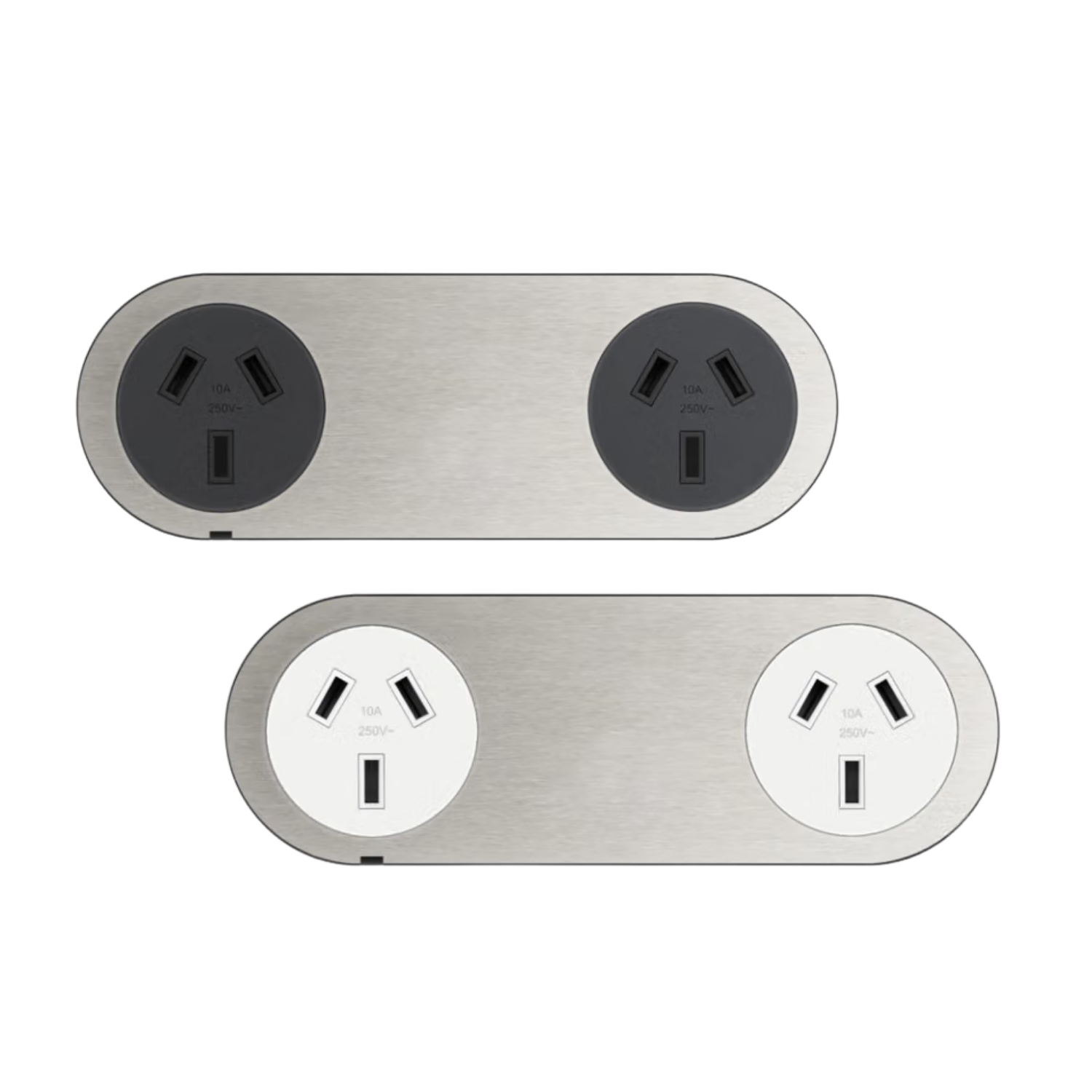 ZETR - 13 / Flush - Steel Double Outlet