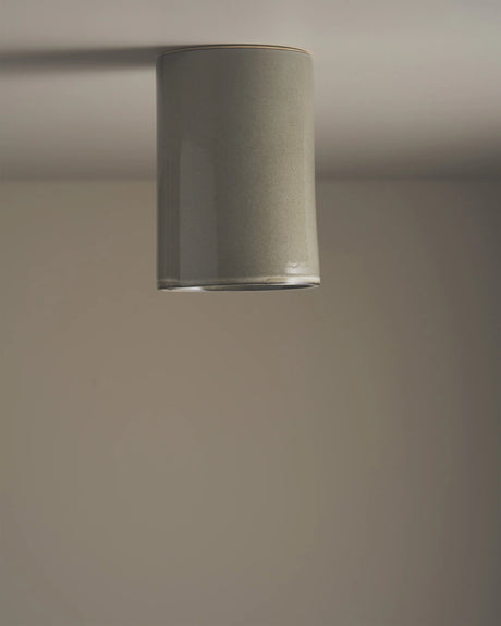 Tall Cylinder Ceiling Light by Robert Gordon