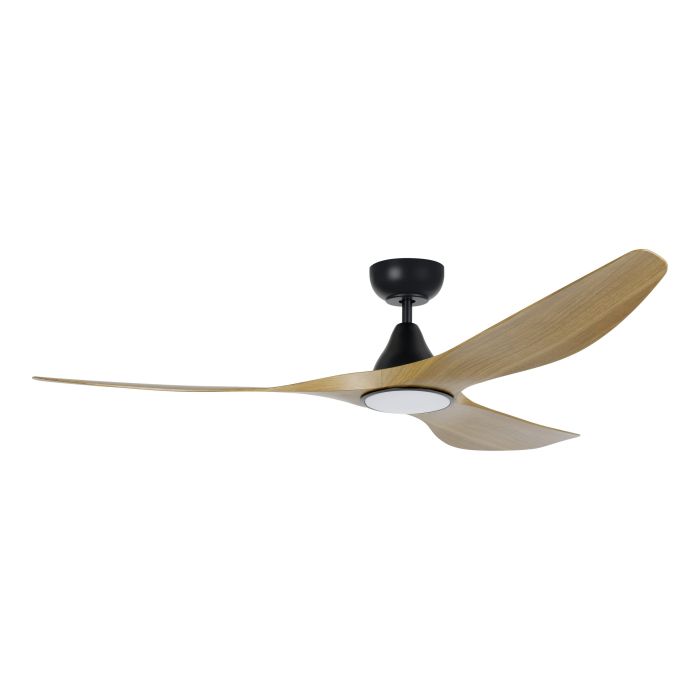 Surf DC Ceiling Fan - Timber Finish