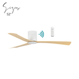 Metro DC ceiling fan - Oak Timber Finish