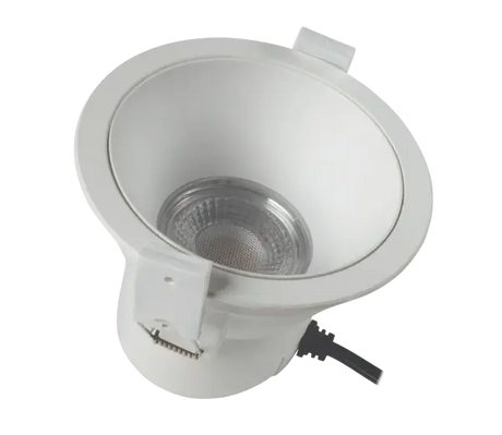 CASSIE 8W CCT4 Selectable LED Downlight With Reflector IP44 Dimmable