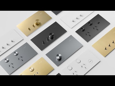 Solis T - Brushed Brass - Switch Collection