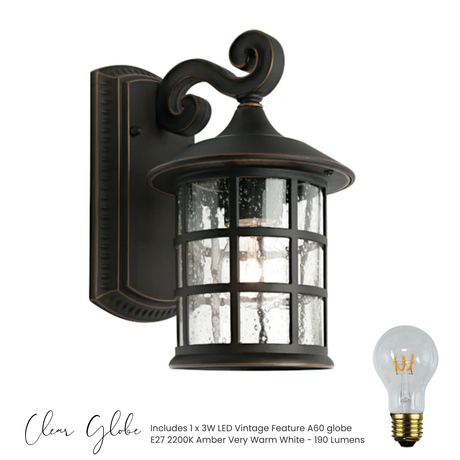 Hillcrest Exterior Wall Light