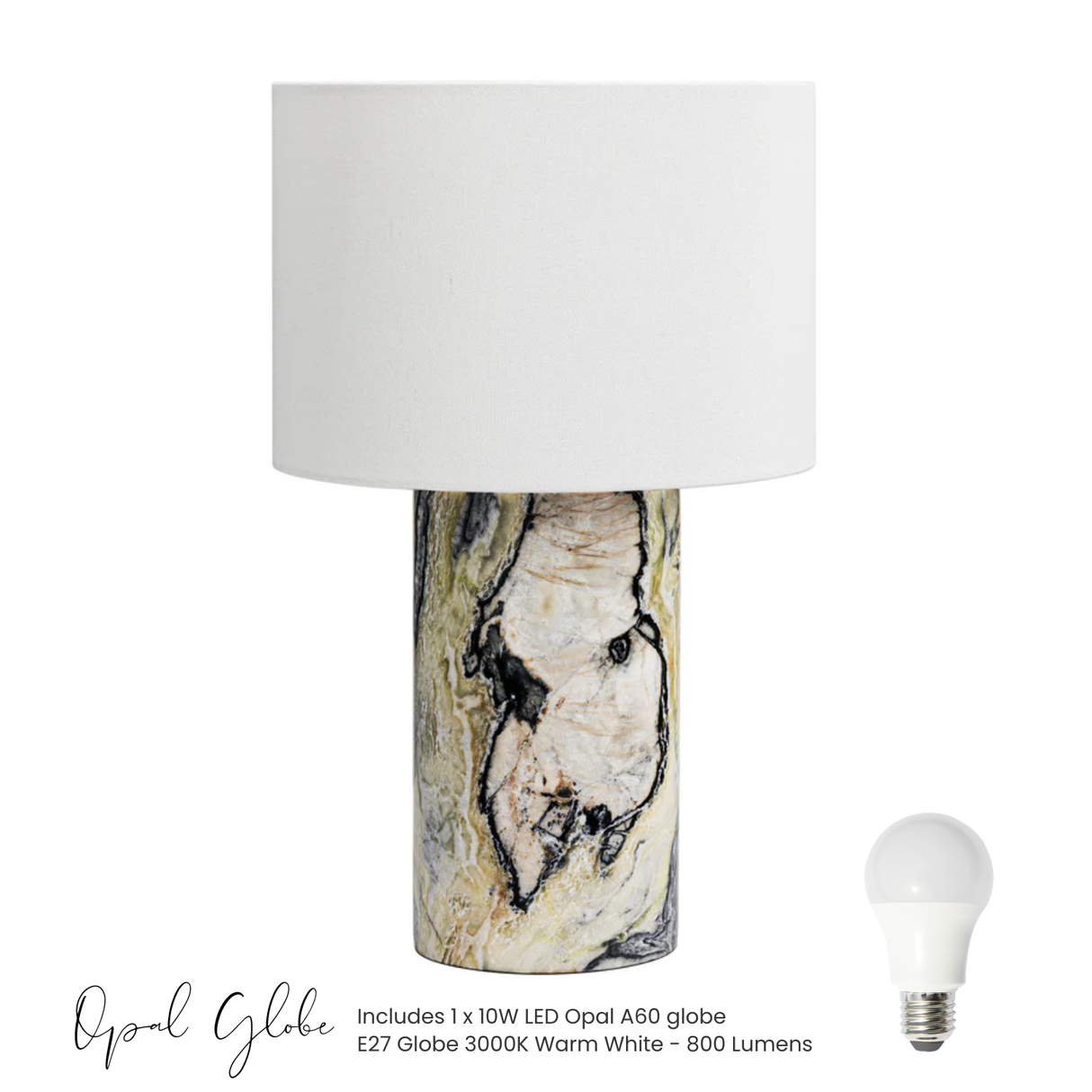 Quinn Jade Table Lamp