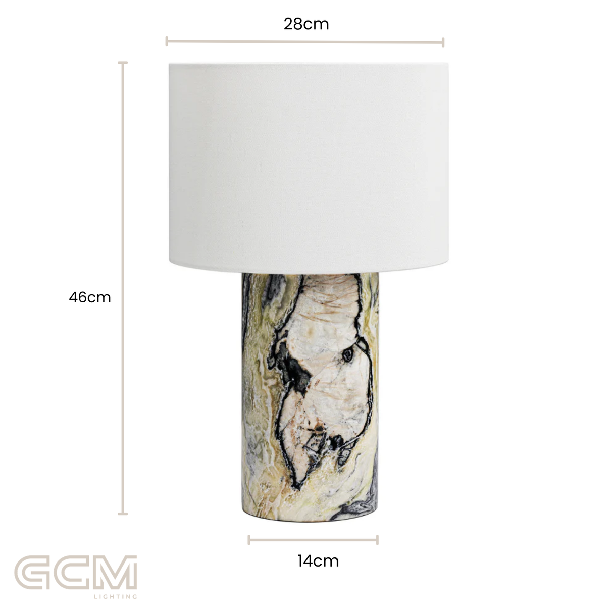 Quinn Jade Table Lamp