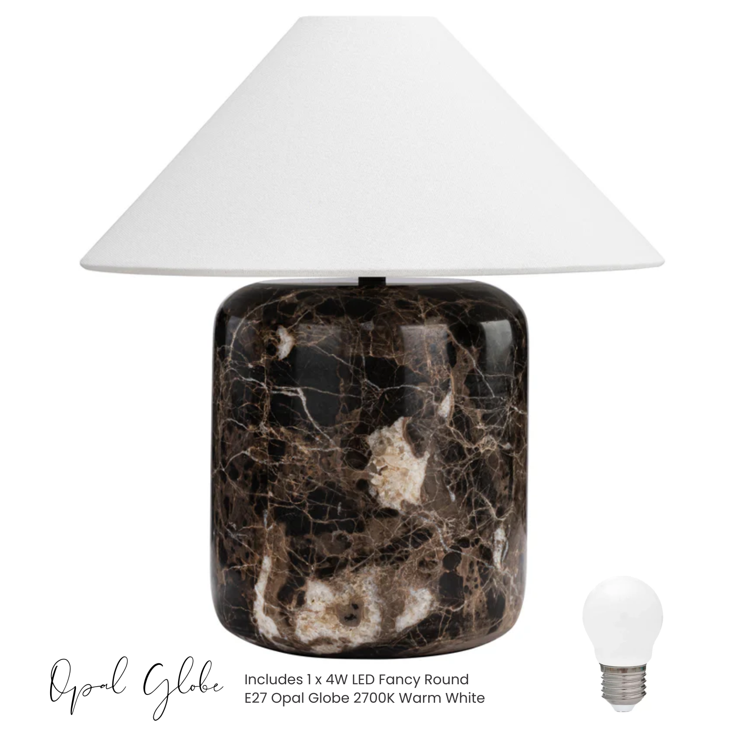 Blake Marble Table Lamp