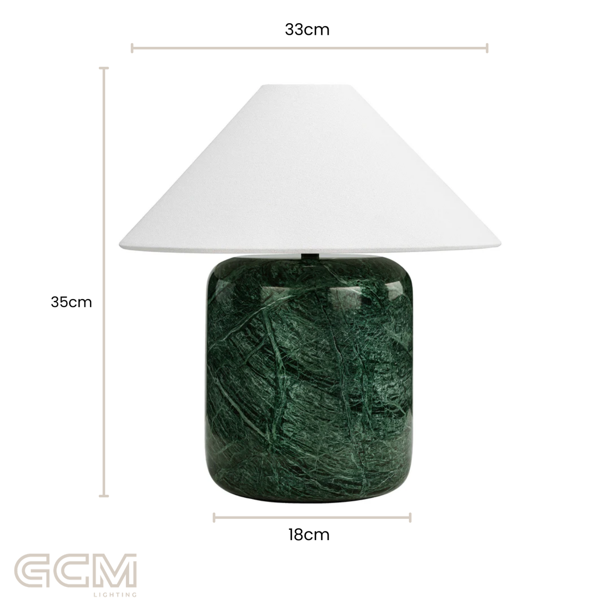 Blake Marble Table Lamp