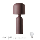 Bolzano Table Lamp in Burgundy