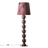 Spool Floor Lamp in Plum