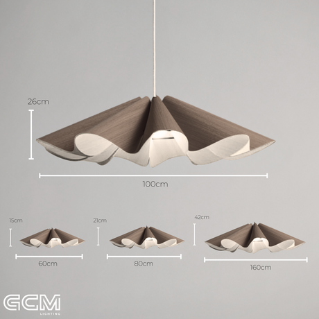 Weplight: Delfina Pendant with White suspension