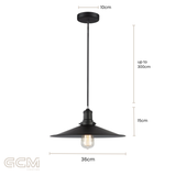 Dowe Pendant - Black