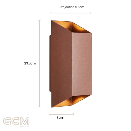 Nico Square 22 Wall Light