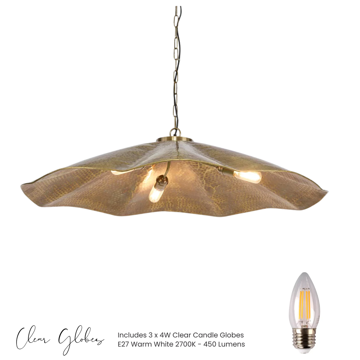 Burnish Pendant - Large